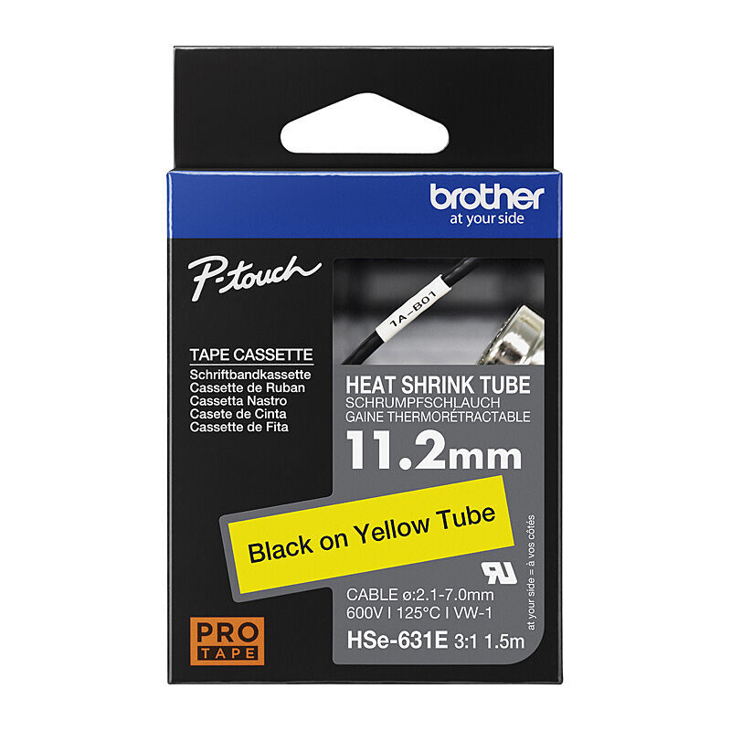 Brother HSe631E Labelling Tape