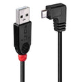 Lindy 1m USBA-Micro 90' Cable