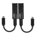 Lindy 100m FibreOp USBC Ext