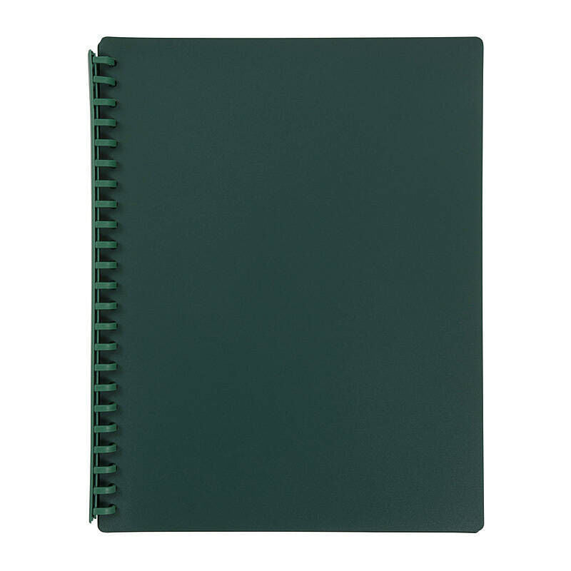 Mbg D/Book A4 Refilbl Dk Grn