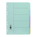 Mbg Divider Mnlla A4 Pstl 5Tab
