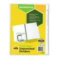 Mbg Dvdr Unpch Wht Mnla A4 10T