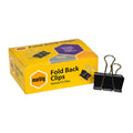 Mbg Fold Back Clips 50mm Bx12