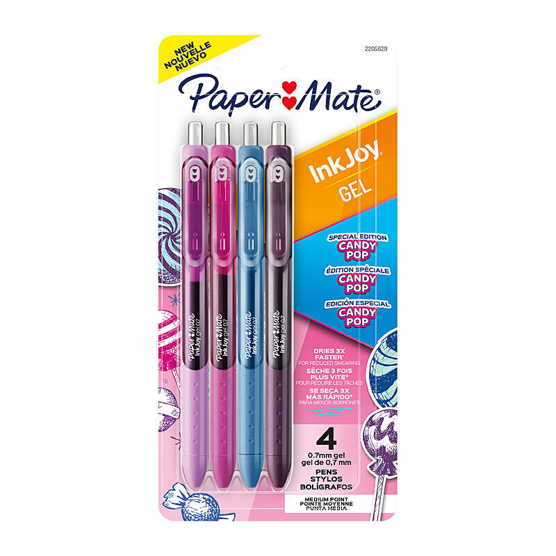 PM InkJoy Gel 07 Candy Pk4 Bx6