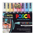 Posca PC-5M Med Blt Soft Pk8