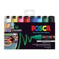 Posca PC-8M Bld Chis Asst Pk16