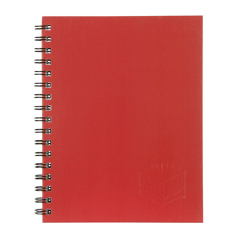 Spirax 512 Hd Cover A4 Red Pk5