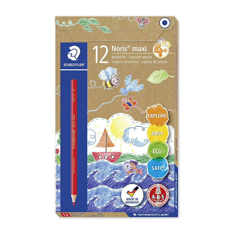 Staedtler NC Maxi Col Red Pk12