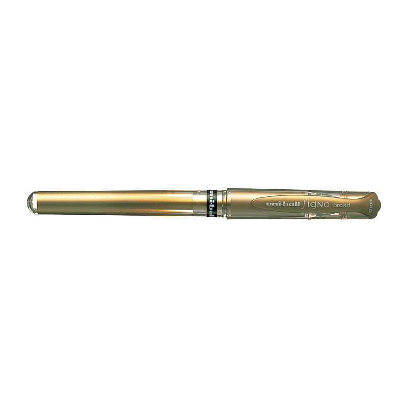 uni-ball Signo Broad Gold Bx12