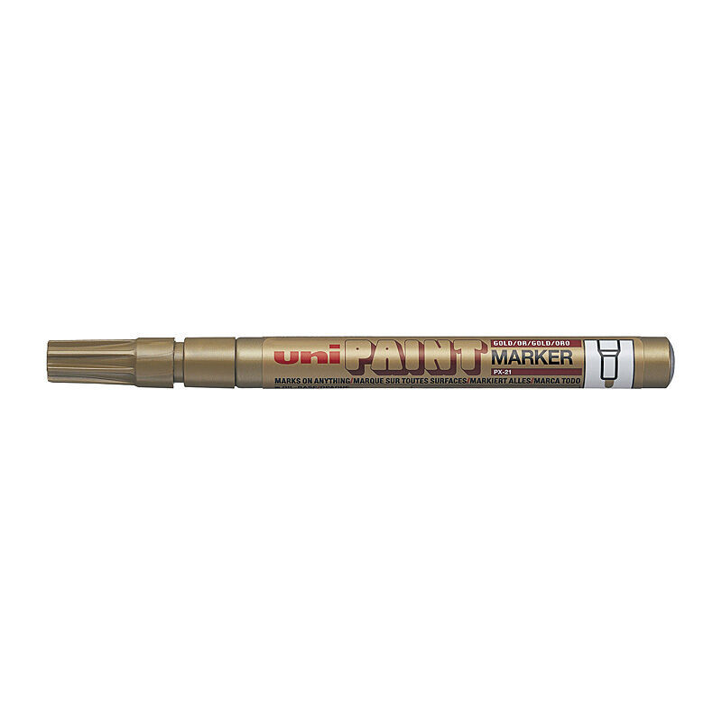 uni Pnt Mrk Blt PX21 Gold Bx12