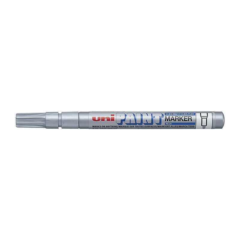 uni Pnt Mrk Blt PX21 Sil Bx12